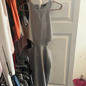 Silver dress